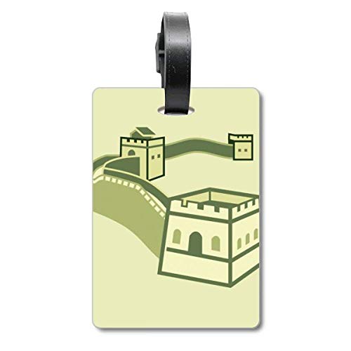 Étiquette valise motif Chine - Évitez les pertes de bagage en voyage