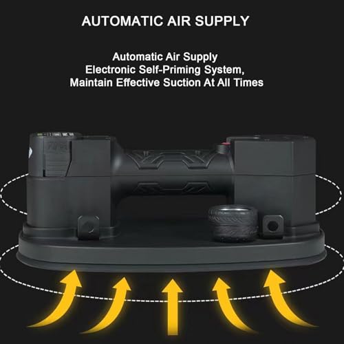 Ventosa eléctrica al vacío con manómetro y bomba automática para un manejo seguro 4
