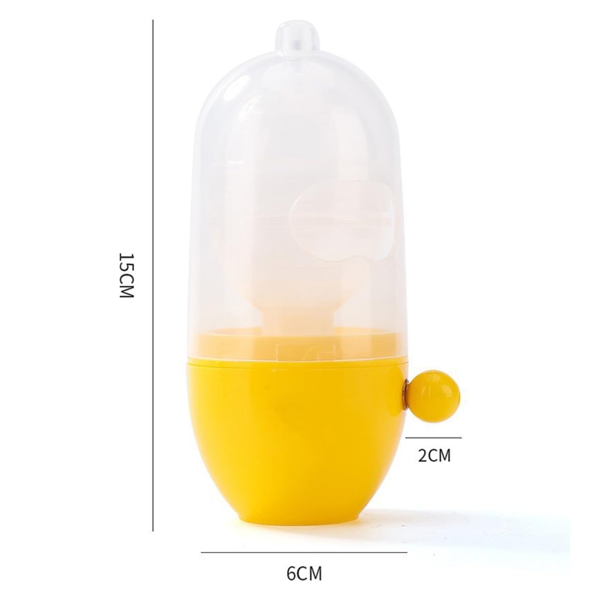 Frullatore Portatile per Uova strapazzate frullatore per tuorli e albumi per Uova Dorate perfette frullatore per budini all'uovo utensile da Cucina per Utensili da Cucina