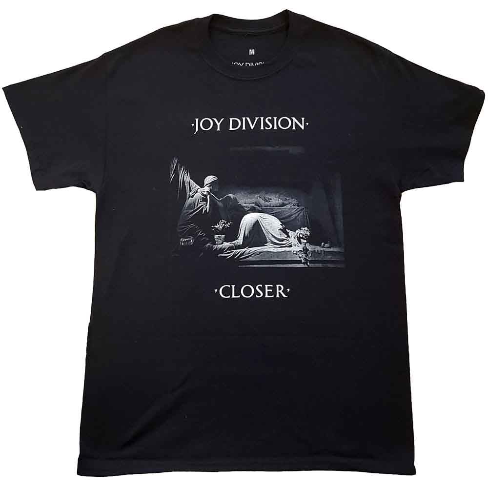 Joy Division T Shirt Classic Closer Band Logo Official Mens Black XL