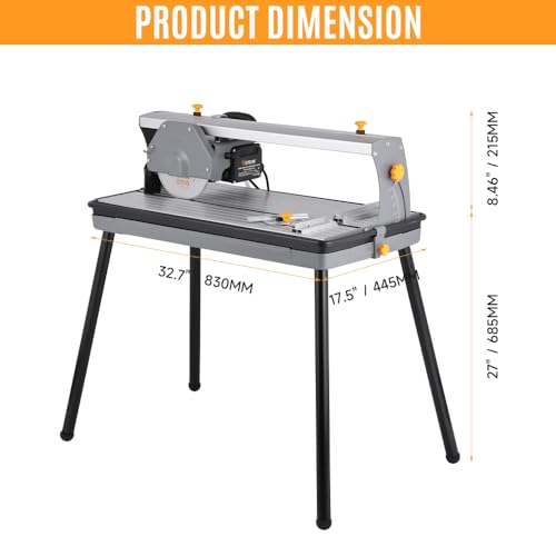 Hoteche 8-Inch Wet Tile Saw with Stand