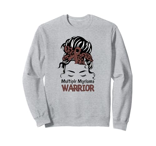 Concientización sobre el mieloma múltiple Cinta Borgoña Sobreviviente de cáncer Sudadera