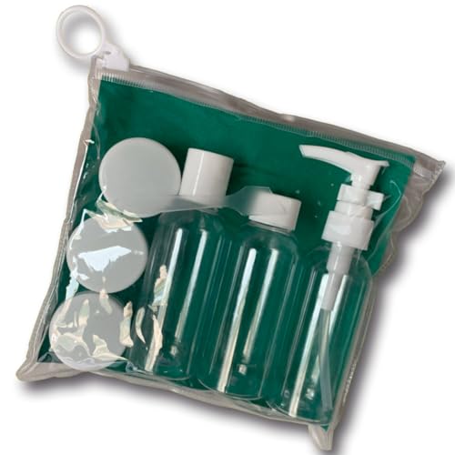 KIT Organizador de Mala + Kit Frasco Viagem (Preta)