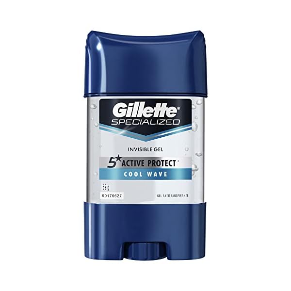 Gillette Desodorante Gel Antitranspirante Cool Wave 82G - Imagem 3