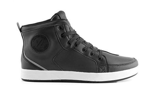 Zapatillas altas de moto negras Twin v4s-twin-bk36 para motoristas urbanos 3