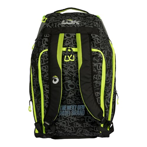 Lok PALETERO MAXX GEN 2 sac de padel Noir et Citron LB1PA2U16