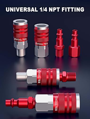 image for EVOULTES 16 Pieces Universal 1/4