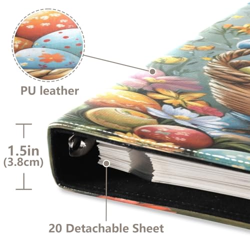 Álbum de Fotos de Scrapbook DIY Autoadhesivo FLildon con 40 páginas, Cuero PU, tamaño 11.8 x 11.2 pulgadas miniatura 4