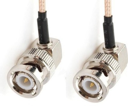 Eonvic 75 Ohm BNC Male Right Angle RG179 Coax Cable for BMCC BMPC Hyperdeck Cameras 45cm, 1PC - Image 3