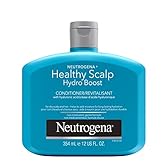 Neutrogena Moisturizing Healthy Scalp Hydro Boost Conditioner for Dry Hair and Scalp, with Hydrating Hyaluronic Acid, pH-Balanced, Paraben & Phthalate-Free, Color-Safe, 354 ml