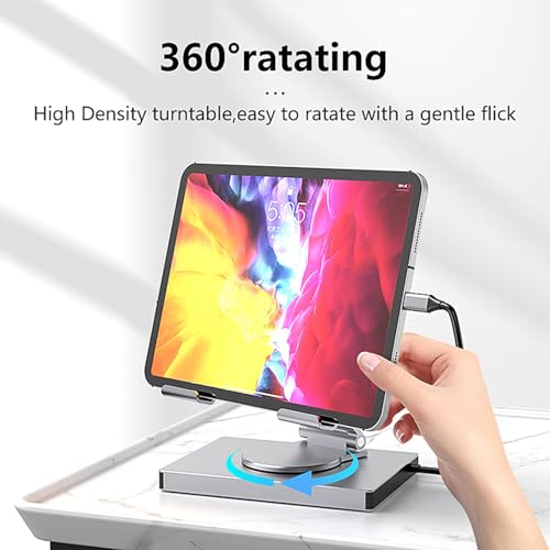 Base plegable para laptop con puertos y carga 100W miniatura 3