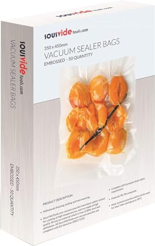 Sacs sous vide 35x45 cm parfaits pour la cuisine et les repas de fête