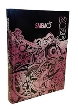 PRESTIGE & DELUXE Agenda compatibile con diario Smemoranda Street Art rosso Edizione Speciale 16 mesi 2025-2026 F.to Standard 13x17 cm + portachiave fischietto e penna multicolore