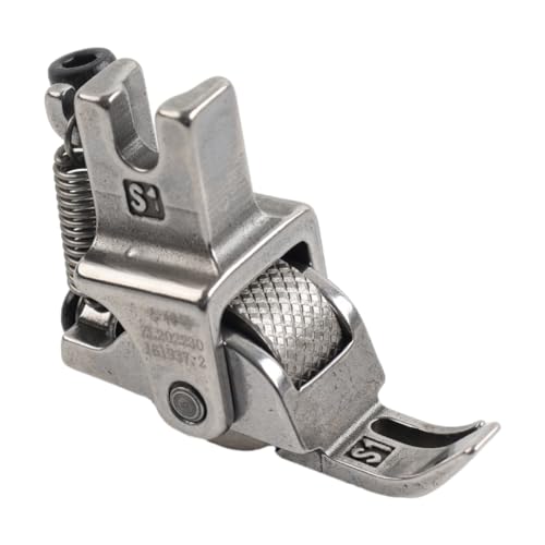 Pie Rodillo con Rodillo Ajustable Acero Plata para Máquina de Coser miniatura 5