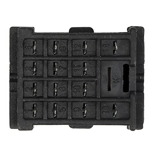 Zócalo de relé PY14 base para soldar compatible con dispositivos H3Y-4 5