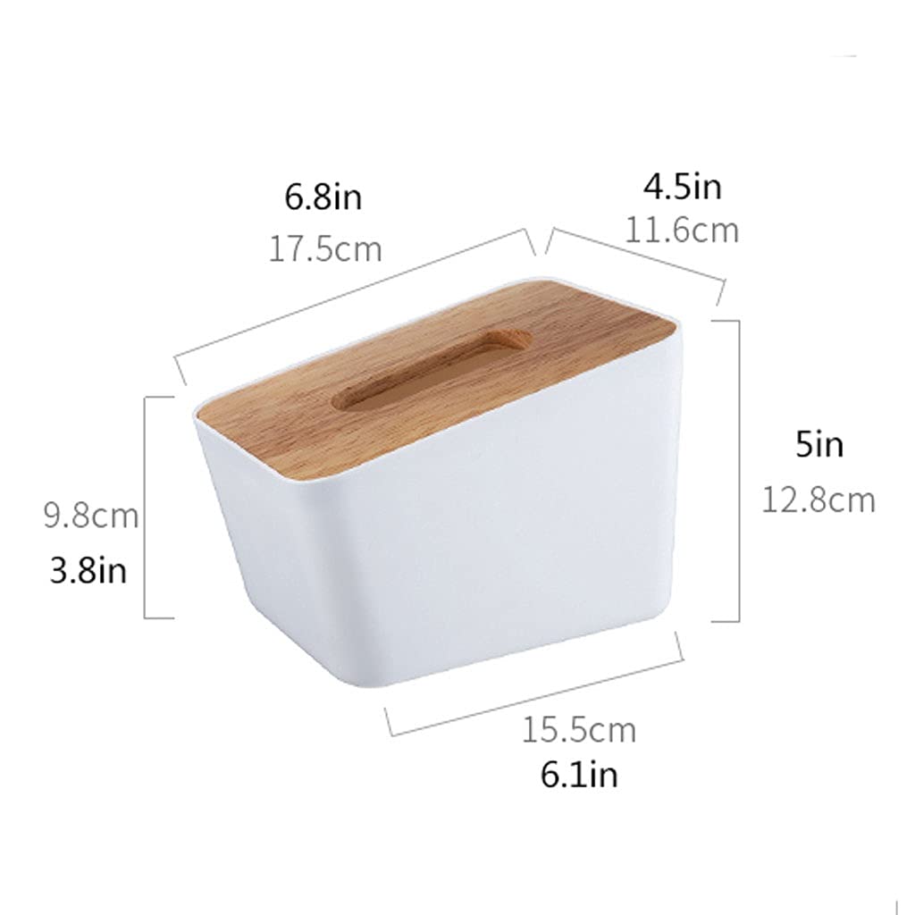 Portafazzoletti Multifunzionale Semplice scatola del tessuto domestico scatola di legno della scatola di legno della scatola del tessuto della decorazione del tavolo della decorazione della decorazion