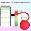 Mini Vîbratòre Telécóm𝚊nd𝚊to Ovétt𝚘 Vîbr𝚊nte Dòn𝚗a con App a Diśťànzá Vîbratòre Ovétt𝚘 Vîbr𝚊nte Wireless con App da Teléf𝚘no Silénzîoso Silicone