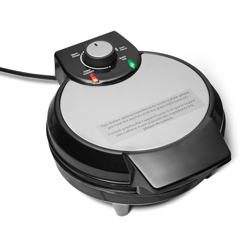 Amazon Basics Belgian Waffle Maker, Ceramic Non-Stick