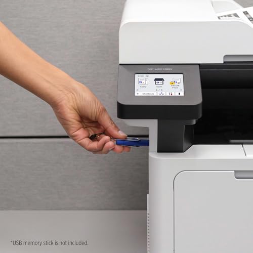 Image of Brother DCP-L5510DN Business Monochrome Laser All-in-One Printer with Duplex Printing and Networking, Works with Alexa
