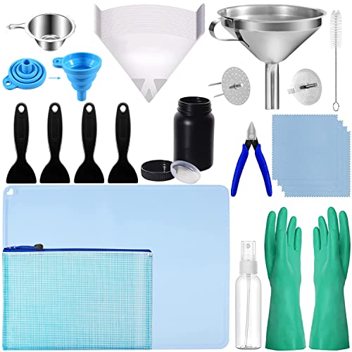 LCD 3D Printer Accessories Resin Tool Kit Includes Stainless Steel