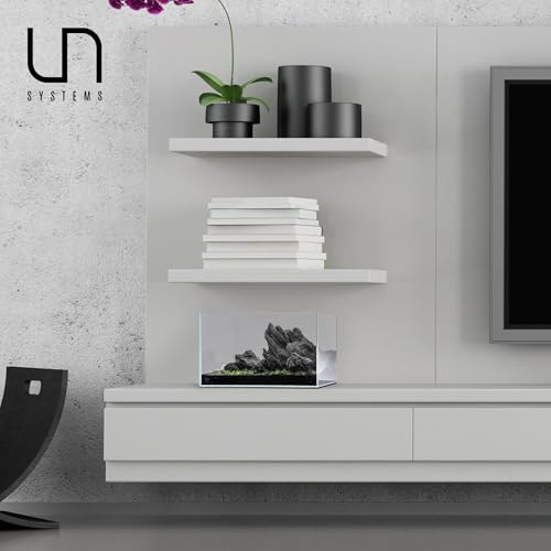Image of Ultum Nature Systems Ultra Clear Rimless Aquarium - Low Iron Glass Fish Tank with 45 Mitered Edges, 5mm-12mm Thick, Leveling Mat Included (3N, Nano, 3 Gallon)