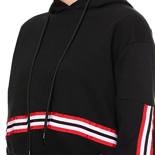 Image of Campus Sutra Cotton Women Hooded Sweatshirt
