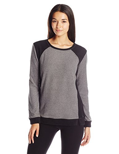 Cuddl Duds Women's Lounge Fleece with Stretch Long Sleeve Pullover