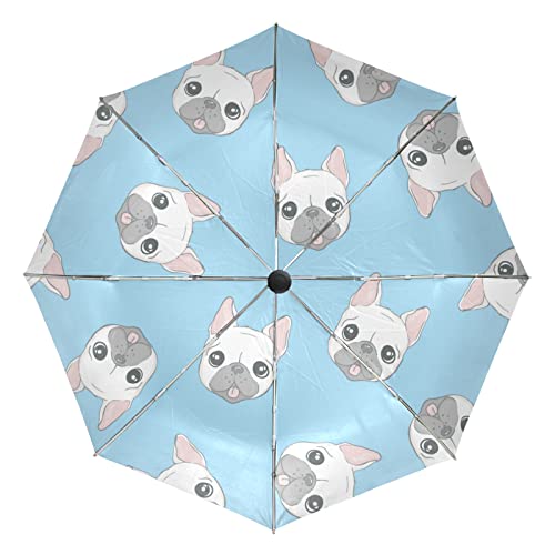 Parapluie carlin automatique pliant pour voyager et aller à la plage