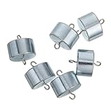 Garneck Kalibriergewichte 100g Labor Gewichtssatz Mit Haken Für Physik Und Laborexperimente Widerstandsfähiges Metall Universell Für Waagen Und Prüfungen