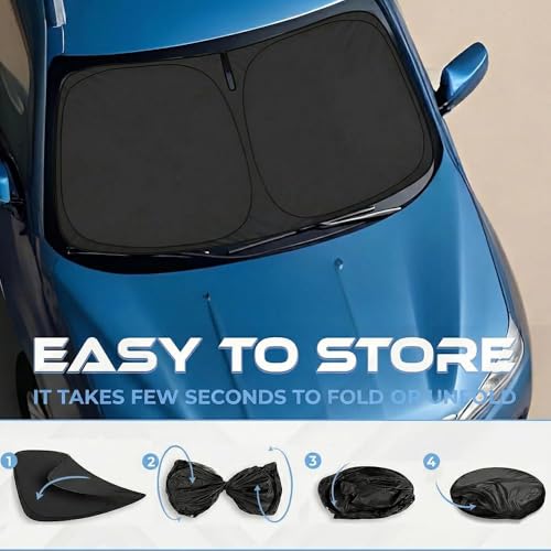 Pare-soleil voiture Mercedes Benz GLB X247 2019-2023 protection UV pliable
