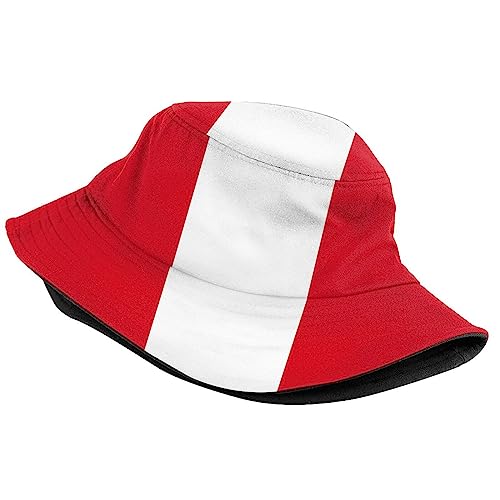 Image of Flag Bucket Hat Fashion Fisherman Hat Cute Flag Bucket Hats Sun Hat for Women Men