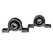 OctagonStar KP08 8mm Bore Inner Ball Mounted Pillow Block Insert Bearing (2pcs)