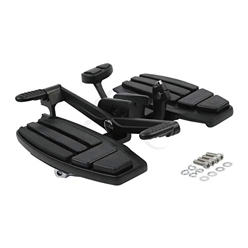 TCT-MOTORPARTS Matte Black Driver Floorboard Brake Lever