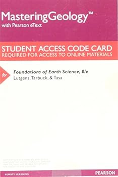 Hardcover Mastering Geology with Pearson Etext -- Valuepack Access Card -- For Foundations of Earth Science Book