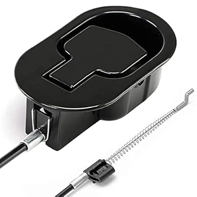 ttmagic Metal Recliner Handle Replacement Parts with Cable, Universal Sofa Chair Couch Release Lever Pull Handle, Fits Ashley and Most Recliner Sofa Brand, Exposed Cable Length 4.9" by ttmagic