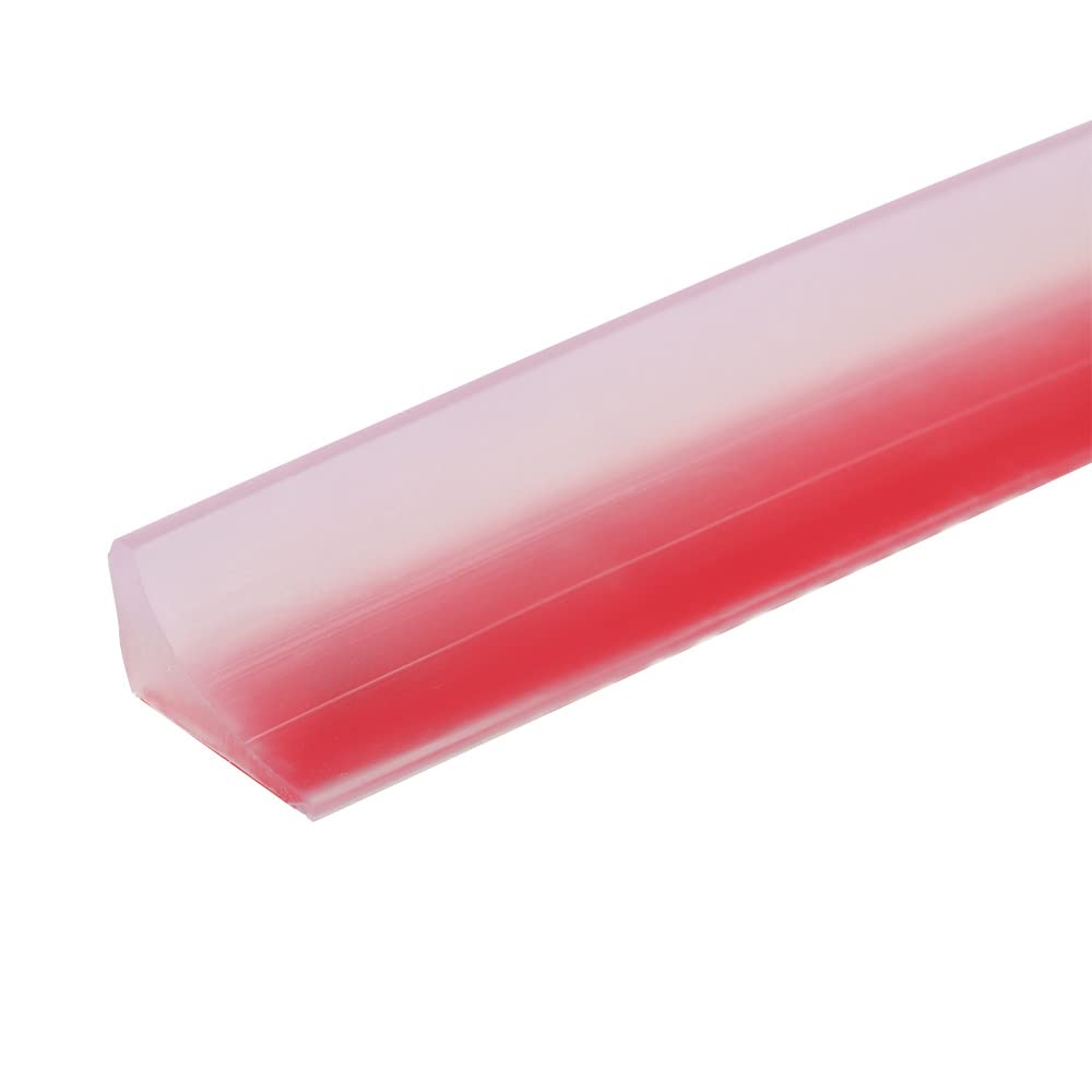 2M Clear Wet Room Floor Barrier Silicone Shower Threshold Bath Edging Trim Water Barrier Seal Strip Self-Adhesive Water Retaining Seal Strip for Kitchen Sink Bathroom Floor(Clear)