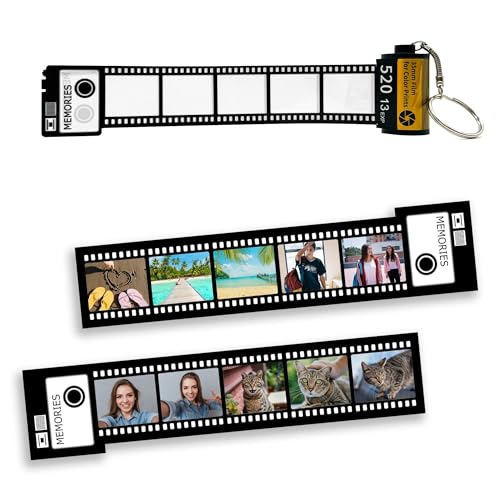 PERSONALISED Retro PHOTO Camera Roll Keychain Memory Keeper Picture Holder Any Photo UK Design and Memories Preserver (10 Photos 5 per side) PERSONALISED Retro PHOTO Camera Roll Keychain Memory Keeper Picture Holder Any Photo UK Design and Memories Preserver (10 Photos 5 per side)