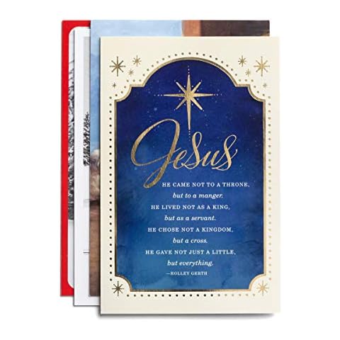 DaySpring - Christmas Classics - 60 Christmas Boxed Cards and Envelopes (J4793), Multi Cover