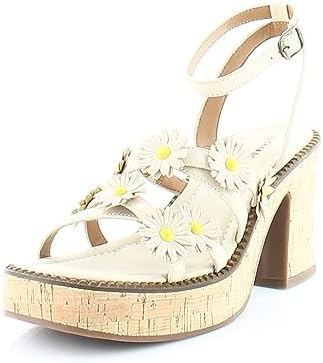 Lucky Brand Women's Taiza Platform Sandal Wedge, Stucco, 9 | Image 2