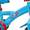 Toimsa Spidey 12 inch Bicycle/Kids Bike learn to ride outdoors, with training wheel stabilisers and mudguard, for children/youth age 3-5 Years, Red and Blue Spiderman Bike for 3+ #3