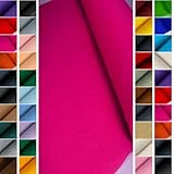 Couleur: rose foncé. Composition: 100% Polyester. Largeur du tissu : environ 100 cm. Poids: environ 620g par mètre.