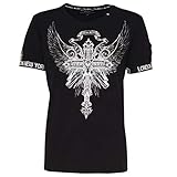Das T Shirt besteht aus: 95% Baumwolle 5% Elastan