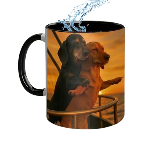 Taza de café para perros 325 ml de cerámica