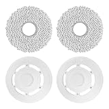 Mop Cloths with Plates Spare Parts,Compatible for ECOVACS,T20,Compatible for Omni, / T20e Robot Vacuum Cleaner Pad Holder