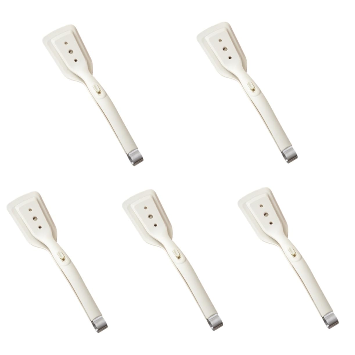 Ciieeo Pinces À Poisson En Silicone 5 Pièces Truelle Multi-Usage Pelle À Frire Pelle De Cuisine Pince De Cuisine Outil De Cuisson Pince À Steak Pince À Pain