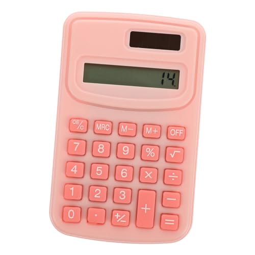 Housoutil Portable Calculator for Students Compact Office Counting Tool Cherry Blossom for and Office Use Students
