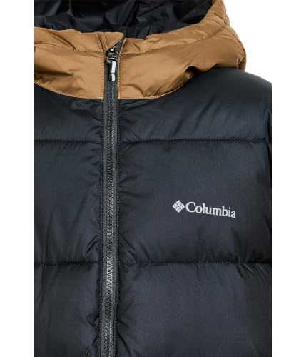 Columbia Youth Pike Lake 2 Kapuzenjacke Hooded Puffer Jacke, Delta/Schwarz, XXS – Ansicht 2