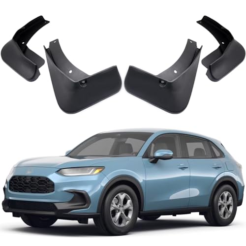 Image of Mud Flaps Splash Guards Compatible with Honda HR-V HRV 2023-2026 | Front Rear Mud Guards Set of 4, Black