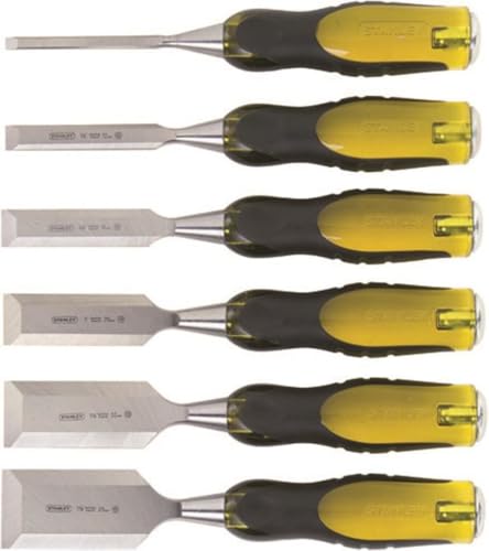 Stanley 6 Piece Fatmax Short Blade Chisel Set