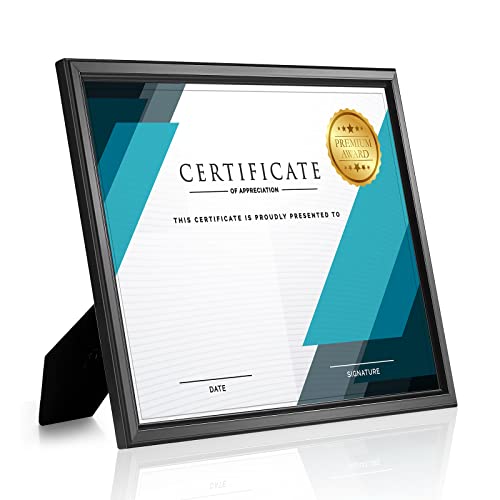 Lavie Home 8.5X11 Picture Frames (2 Pack, Black) Simple Designed Photo Frame With High Definition Glass For Wall Mount & Table Top Display, Set Of 2 Classic Collection #TOP1